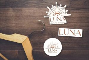 Custom die-cut brand stickers for clothing stores, using waterproof vinyl material