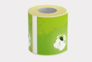 Plant-based PE film labels made from sugarcane for sustainable packaging