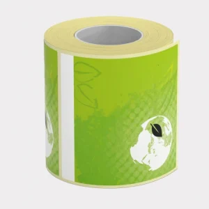 Plant-based PE film labels made from sugarcane for sustainable packaging