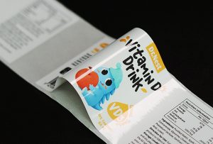 BrandX's custom waterproof pearlized labels for skincare products