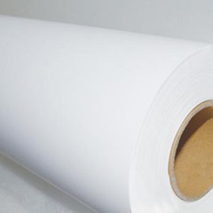 Closeup of writable PP synthetic paper label sheets - waterproof, tear-resistant for industrial use by GemmeLabel