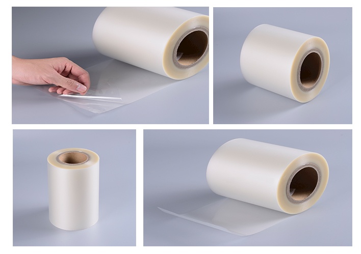 Custom production of washable and removable transparent film self‑adhesive rolls in ISO9001 factory