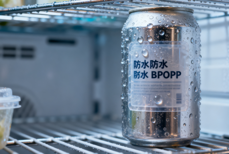 A lineup of artisan food products including honey, jam, and coffee with cohesive custom labels on a wooden shelf.